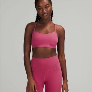 Lululemon Vintage Rose Flow Y Bra